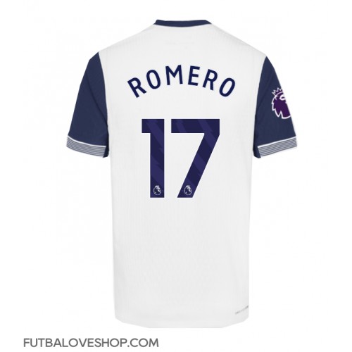 Dres Tottenham Hotspur Cristian Romero #17 Domáci 2024-25 Krátky Rukáv